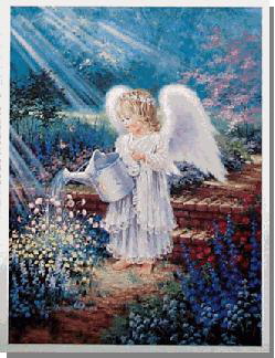 angel watering angel watering